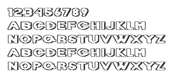 Скачать шрифт Diet Dr. Creep Regular