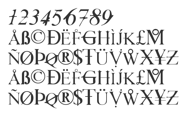 Скачать шрифт Hackers ackers