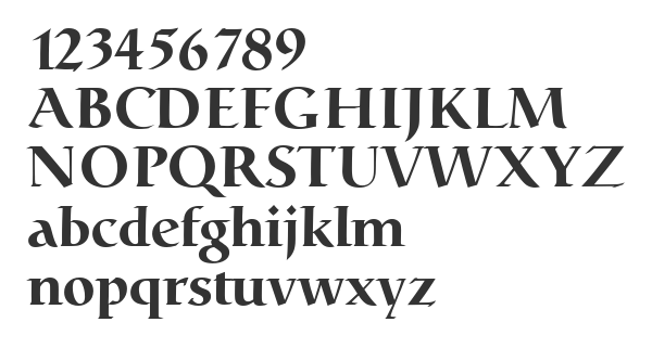 Скачать шрифт Catull Bold