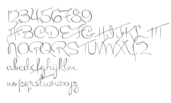 Скачать шрифт Miss Fitzpatrick Regular