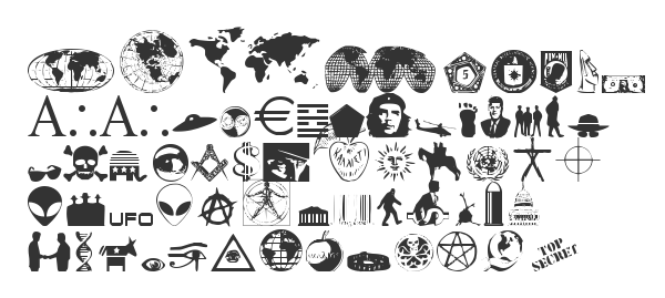 Скачать шрифт Illuminati Regular