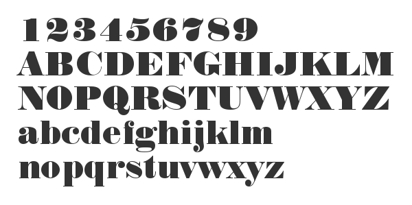 Скачать шрифт Normande BT Roman