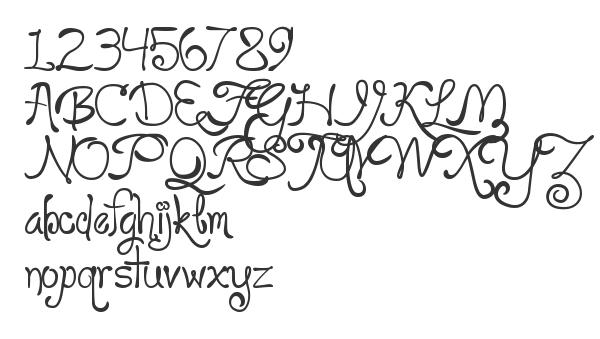 Скачать шрифт Loyal Fame Regular