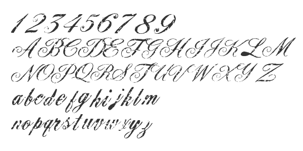 Скачать шрифт Civilian Regular