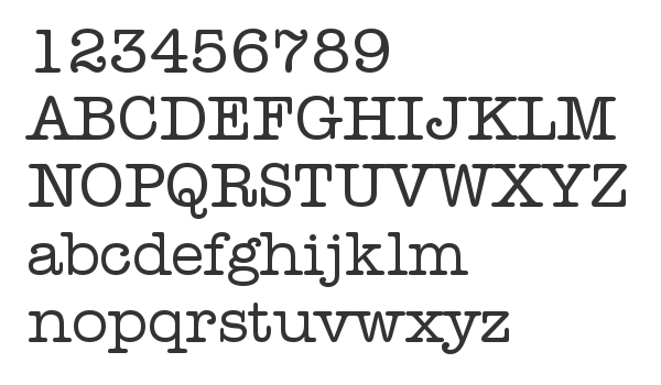 Скачать шрифт AmerType Md BT Medium