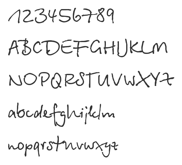 Скачать шрифт BetinaScript Normal