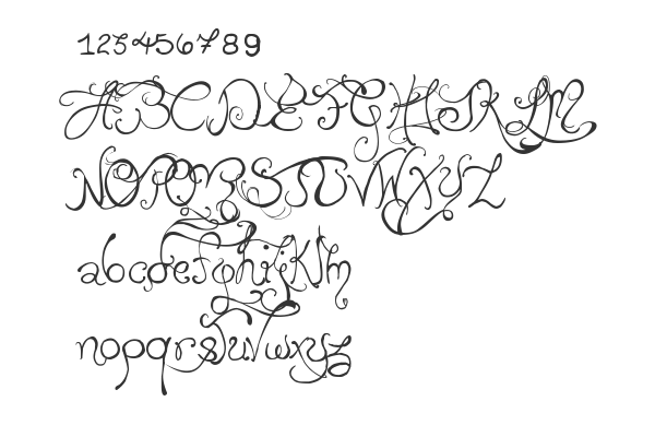 Скачать шрифт Edward's Wedding Regular