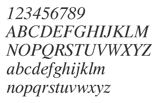 Скачать шрифт Dutch 801 SWA Italic