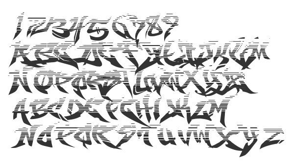 Скачать шрифт RaseOne-Fade Regular