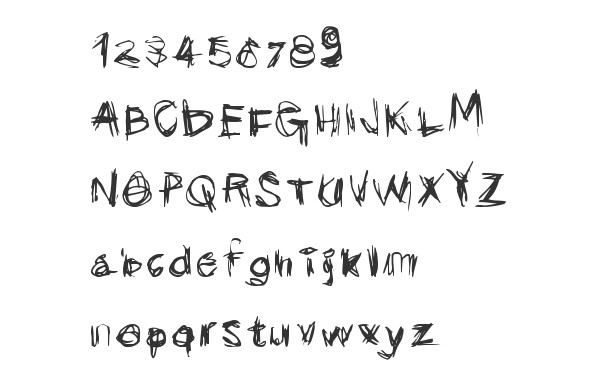 Скачать шрифт Scribblicious Regular