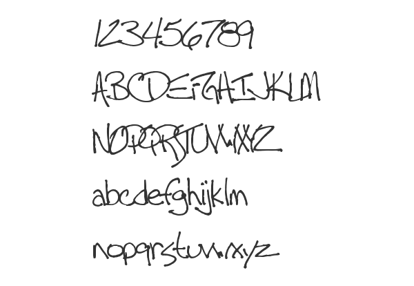 Скачать шрифт Tall Paul Regular