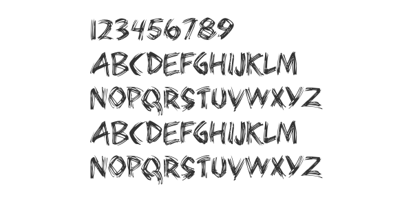 Скачать шрифт Bearpaw Regular