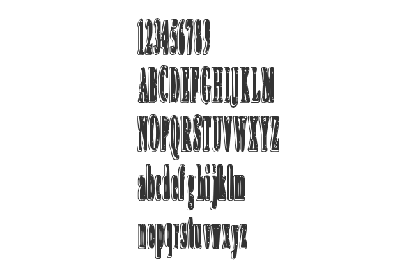 Скачать шрифт An irritating speck Regular