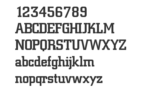 Скачать шрифт Village Square Regular