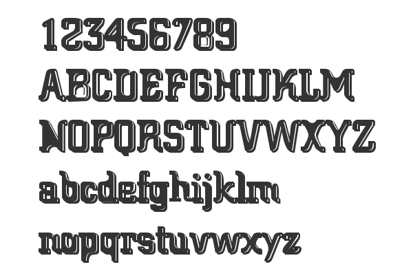 Скачать шрифт Big Blocko Regular