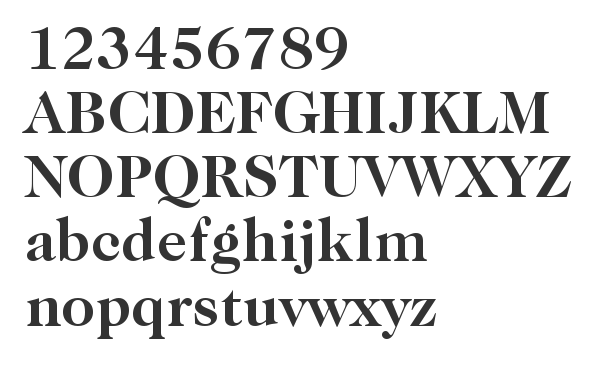 Скачать шрифт Caslon224 Bk BT Bold