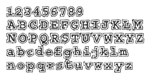 Скачать шрифт 50's Headline DSG Regular