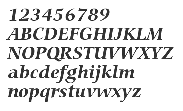 Скачать шрифт Carmina Md BT Bold Italic