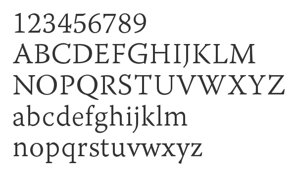 Скачать шрифт Warnock Pro Light Caption Regular