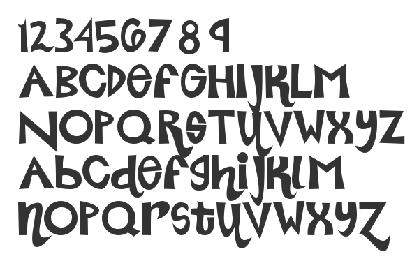 Скачать шрифт Roller Coaster Regular