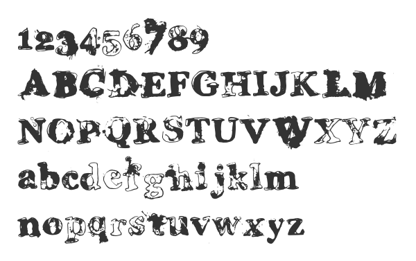 Скачать шрифт Grease Monkey Regular