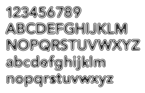 Скачать шрифт Distro Vinyl Regular