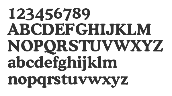 Скачать шрифт Cooper Lt BT Bold