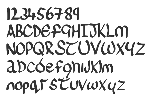 Скачать шрифт Sinead Regular