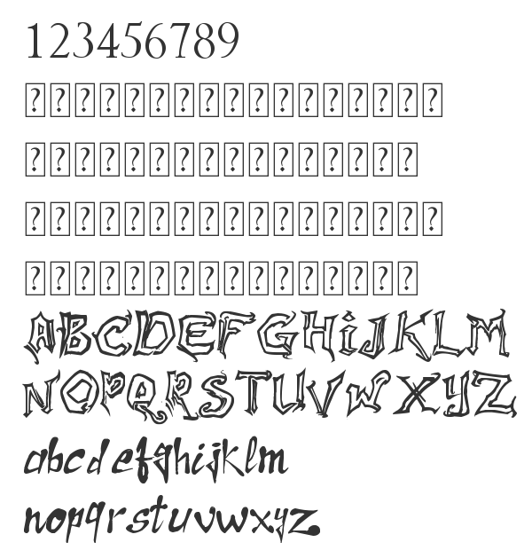 Скачать шрифт Raslani Messenger Regular