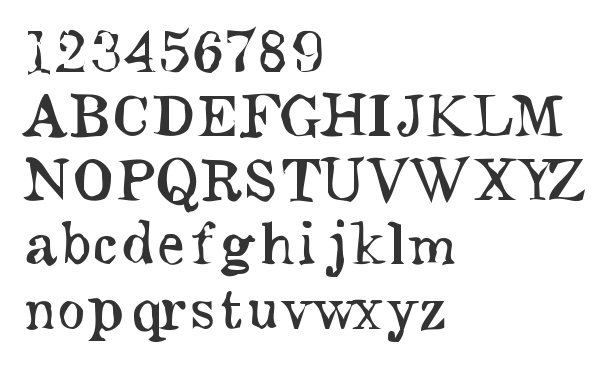 Скачать шрифт Monteiro Lobato Regular