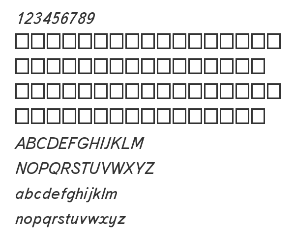 Скачать шрифт Uk_Bukvarnaya Italic