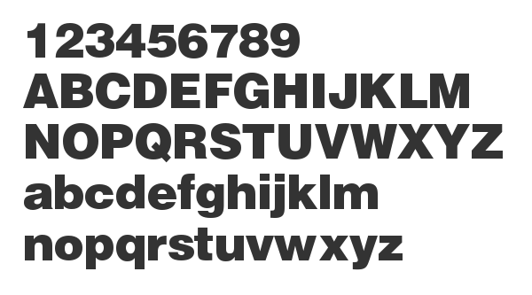 Скачать шрифт Helvetica-Black Regular
