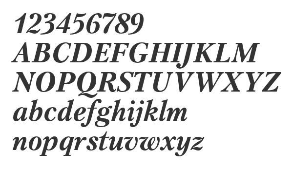 Скачать шрифт PetersburgC Bold Italic