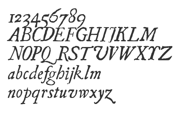 Скачать шрифт UglyQua Italic