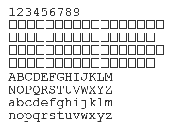 Скачать шрифт ER Kurier 1251 Normal