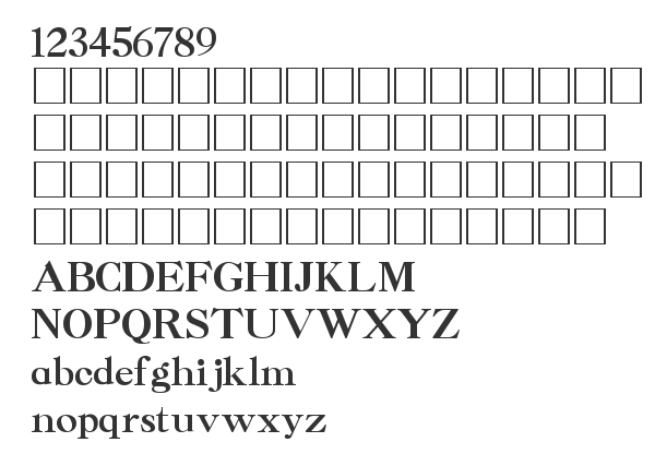 Скачать шрифт Caslon Normal