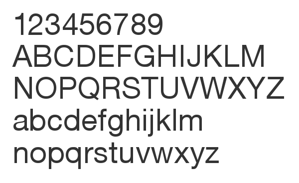 Скачать шрифт Helvetica CE 55 Roman Regular