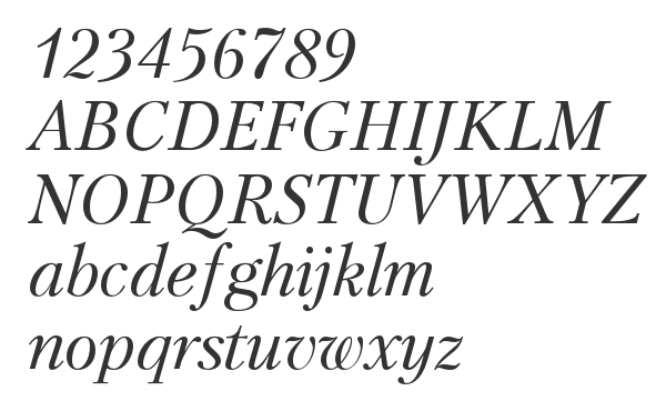 Скачать шрифт PetersburgC Italic