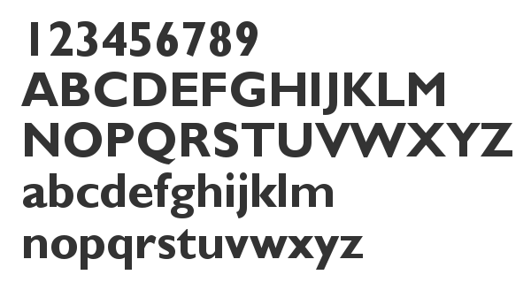 Скачать шрифт Gill Sans MT Bold