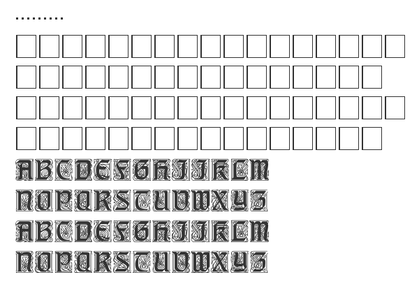 Скачать шрифт TitlingCaps Regular