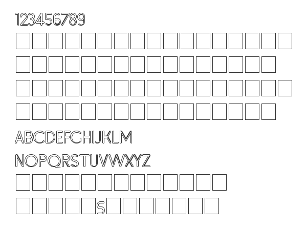 Скачать шрифт Inset3 Normal