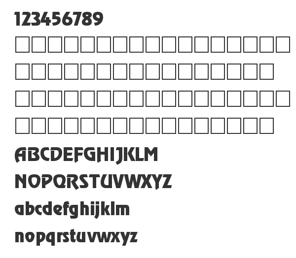 Скачать шрифт CyrillicRevue Normal