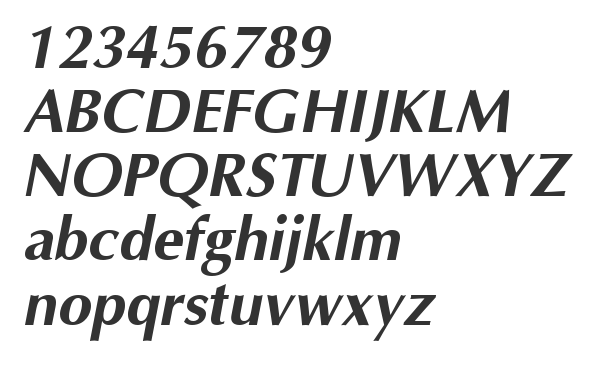 Скачать шрифт OptCyrillic Bold-Italic