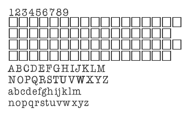 Скачать шрифт AFL Font nonmetric Medium