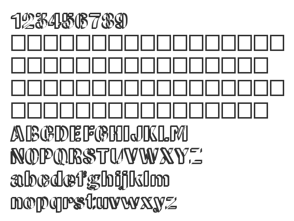 Скачать шрифт CW Roundwrite Normal Normal