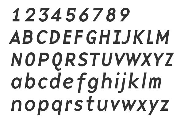 Скачать шрифт Base9 I