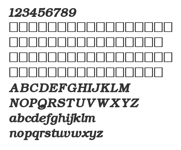 Скачать шрифт ER Bukinist 866 Bold Italic