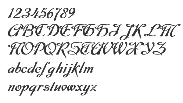 Скачать шрифт Dobkin Bold Bold Plain