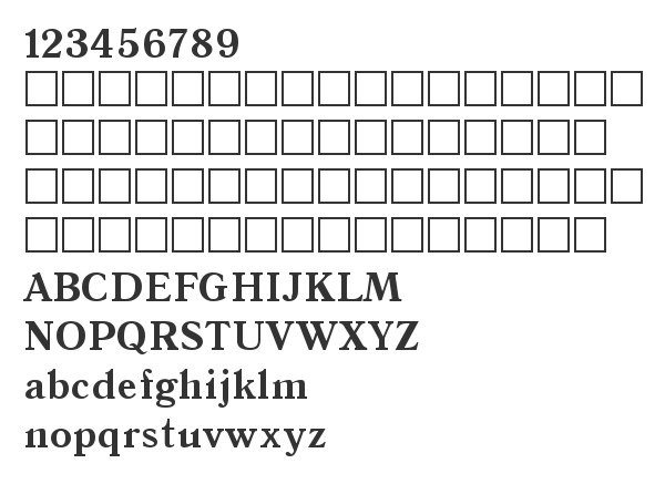 Скачать шрифт QuantAntiquaCTT Bold