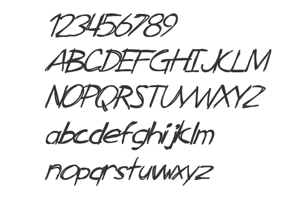 Скачать шрифт SF Zimmerman Italic